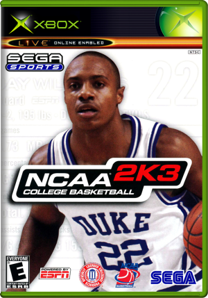 NCAA College Basketball 2K3 (USA) 2D Box Front
